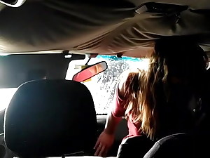 Cougar PAWG Floozy Gets Misapplied connected near get under one's Chevron Passenger car Bathe near BBC