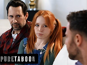 PURE TABOO He Shares His Puny Daughter Madi Collins With A Social Employee To Keep Their Secret
