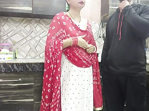 Hot Desi Bhabhi tempts ex-gf for Kitchen Money-shot & torrid fucky-fucky in the kitchen