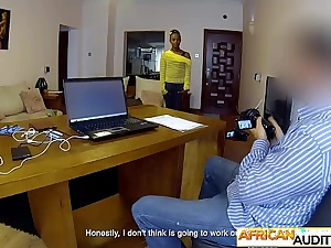 Jilted teen from Ethiopia blows a blind black rod during first casting