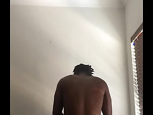 Despondent ebony amateur gets her slim horde drilled hard about the morning